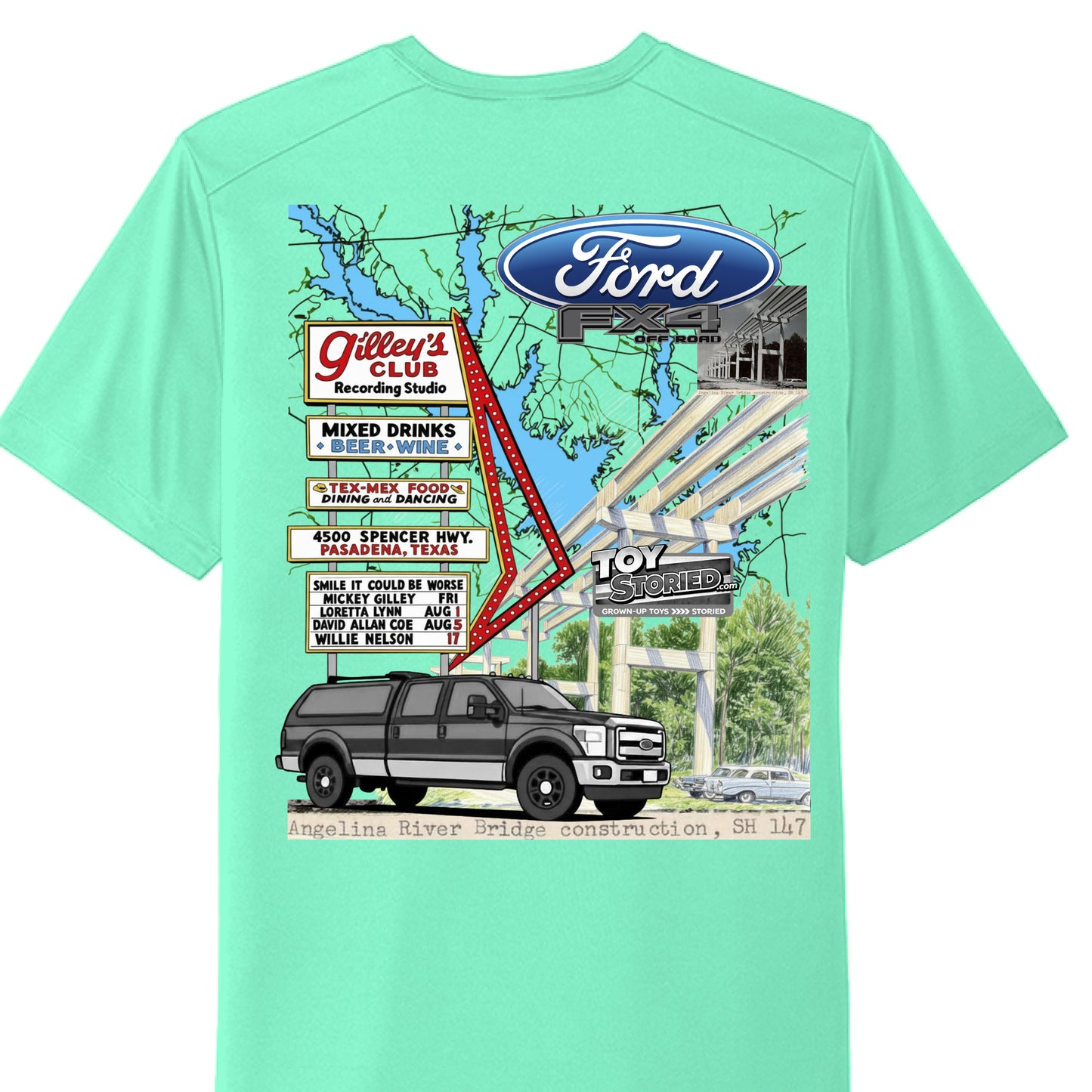 Bright Seafoam - BACK