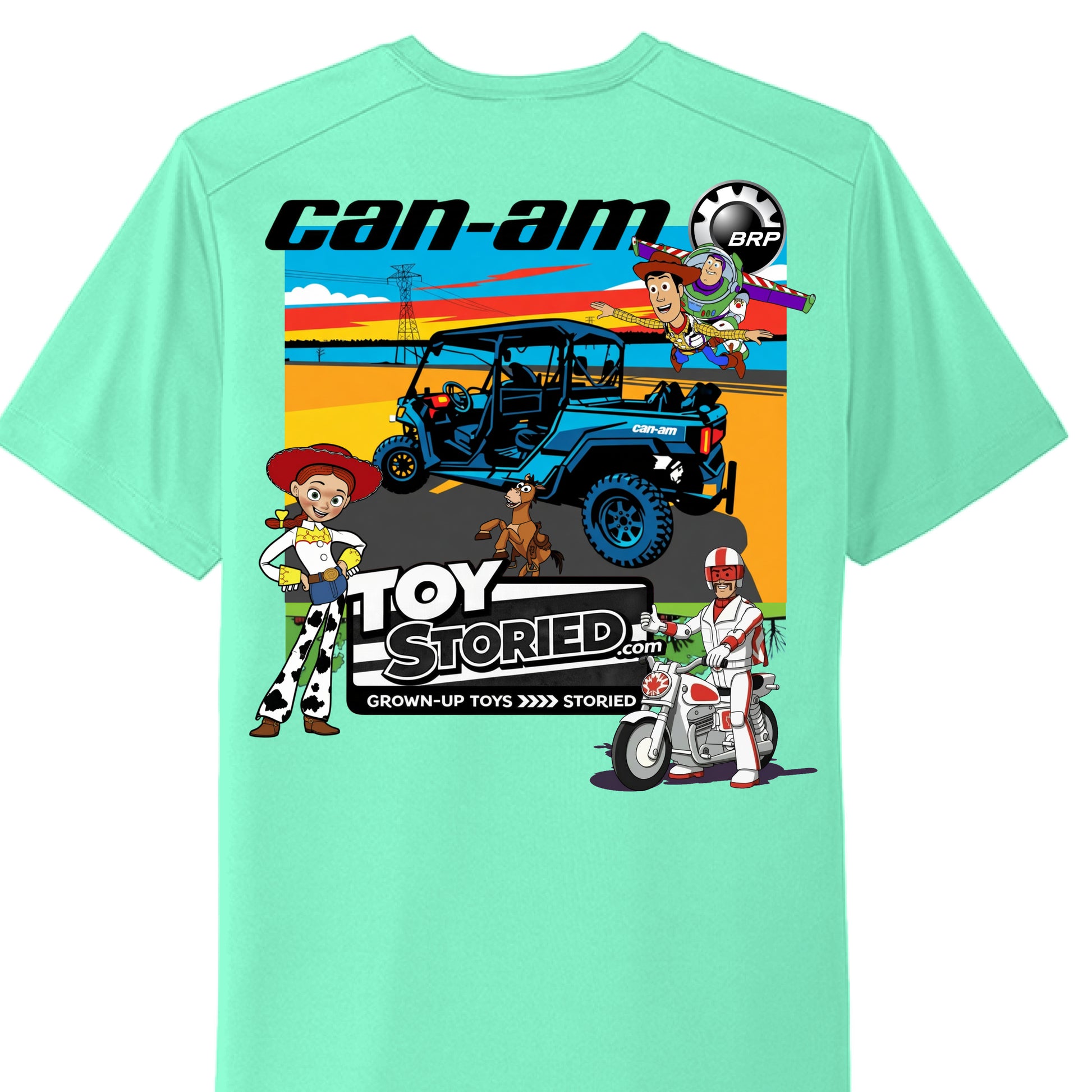 Bright Seafoam - BACK