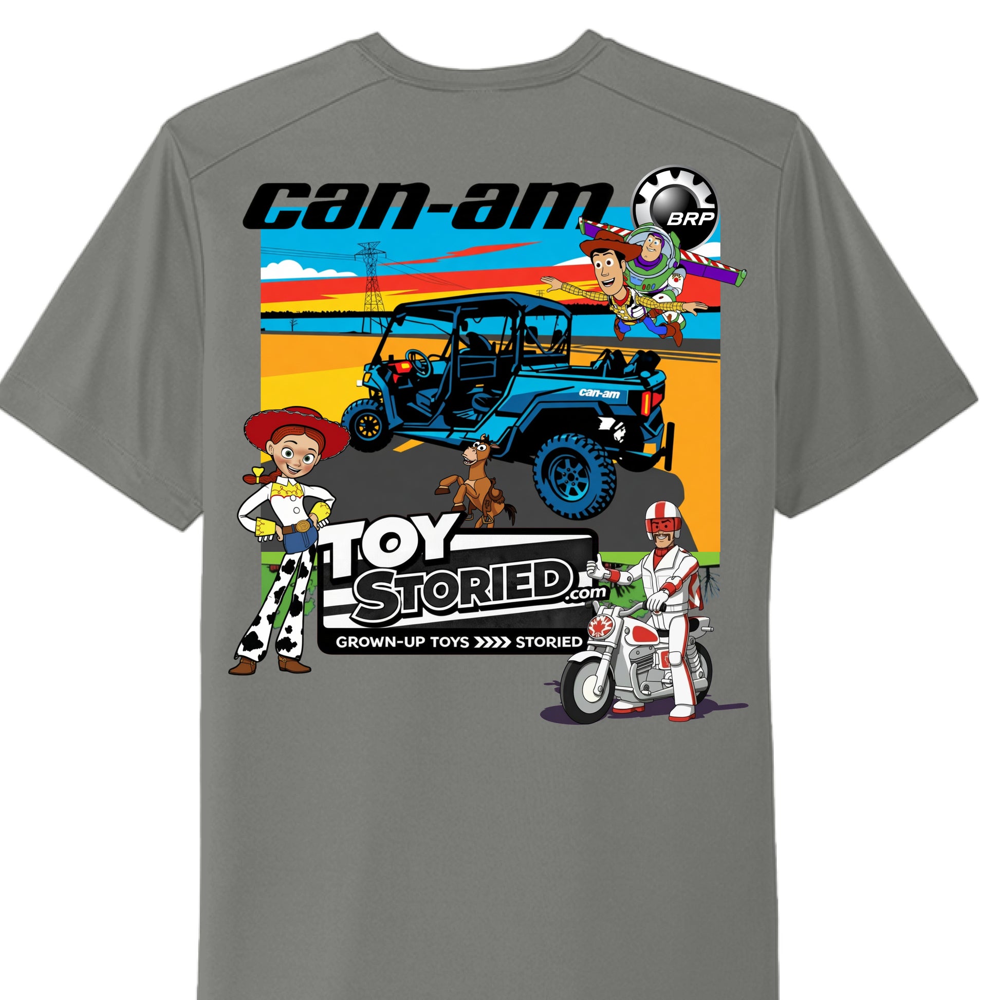 Dark Smoke Gry - BACK