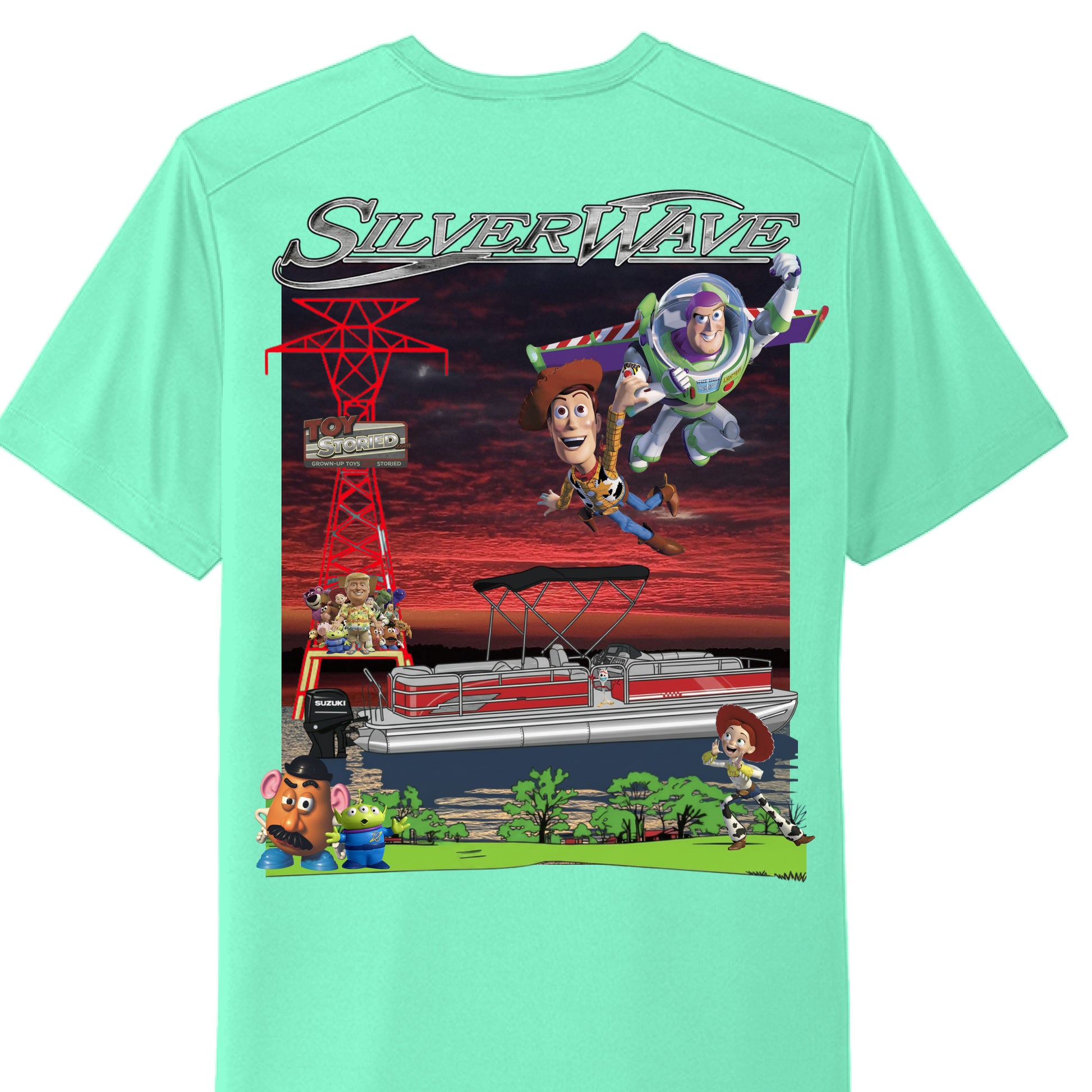 Bright Seafoam - BACK