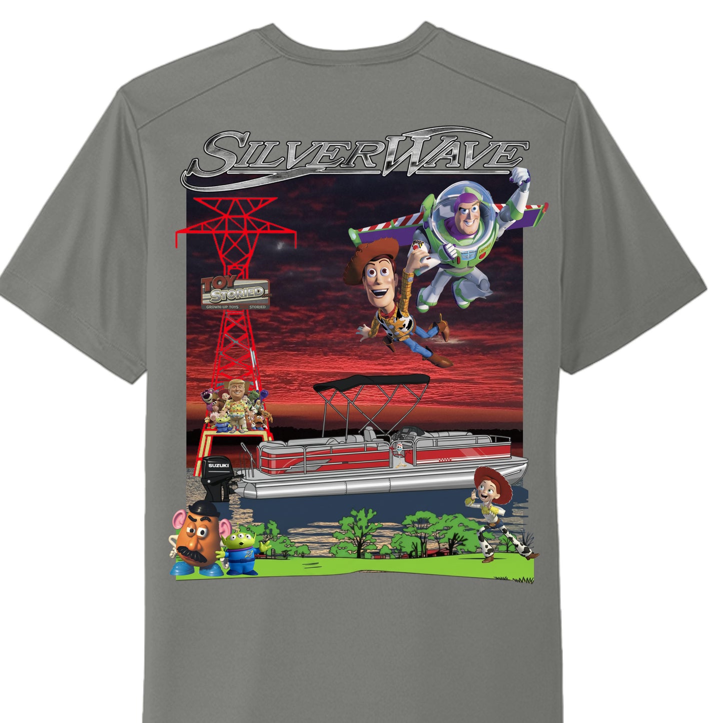 Dark Smoke Gry - BACK