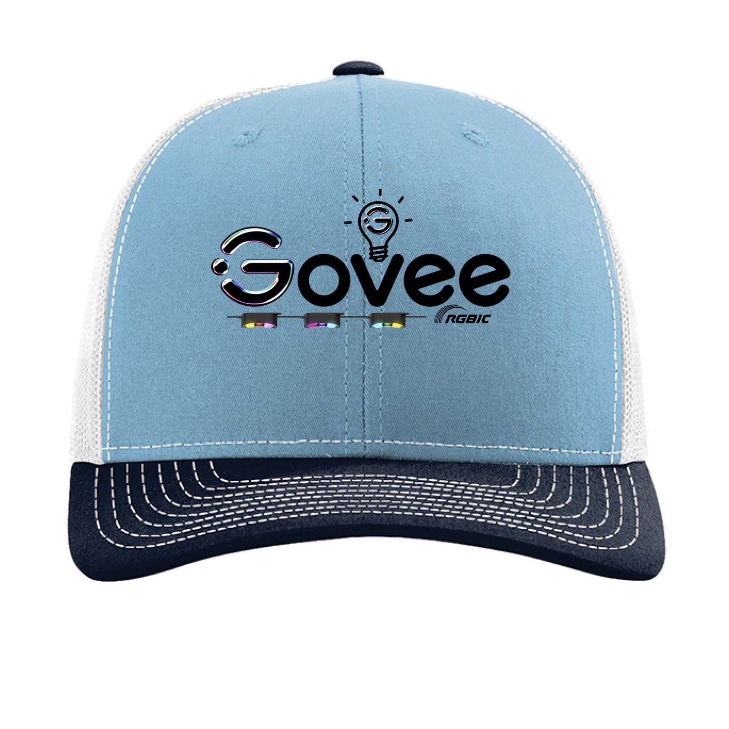 Columbia Blue/ White/ Navy - FRONT