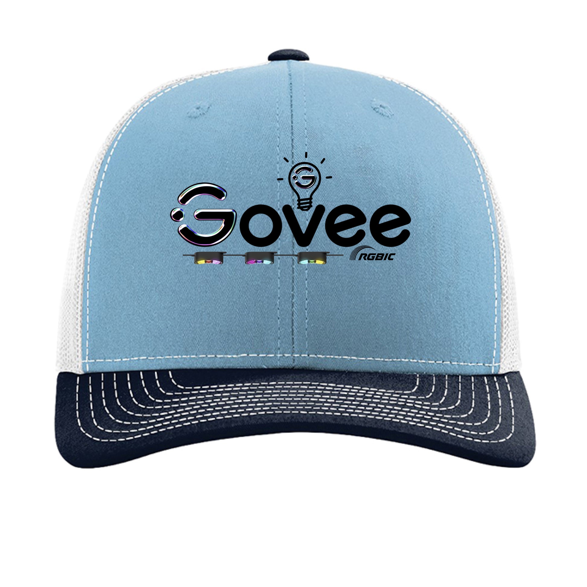 Columbia Blue/ White/ Navy - FRONT