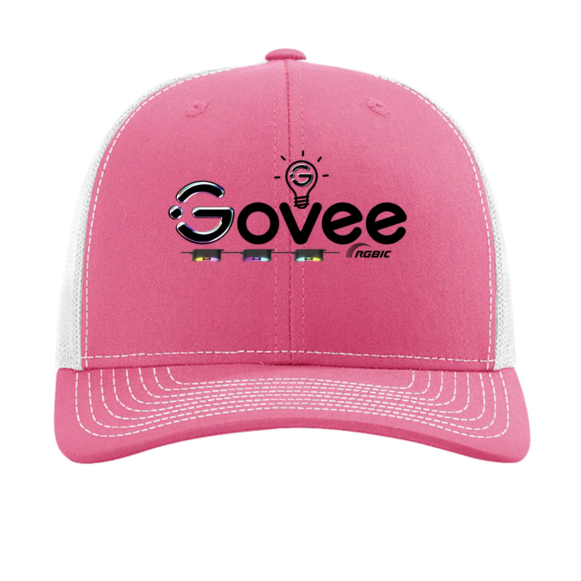 Hot Pink/ White - FRONT