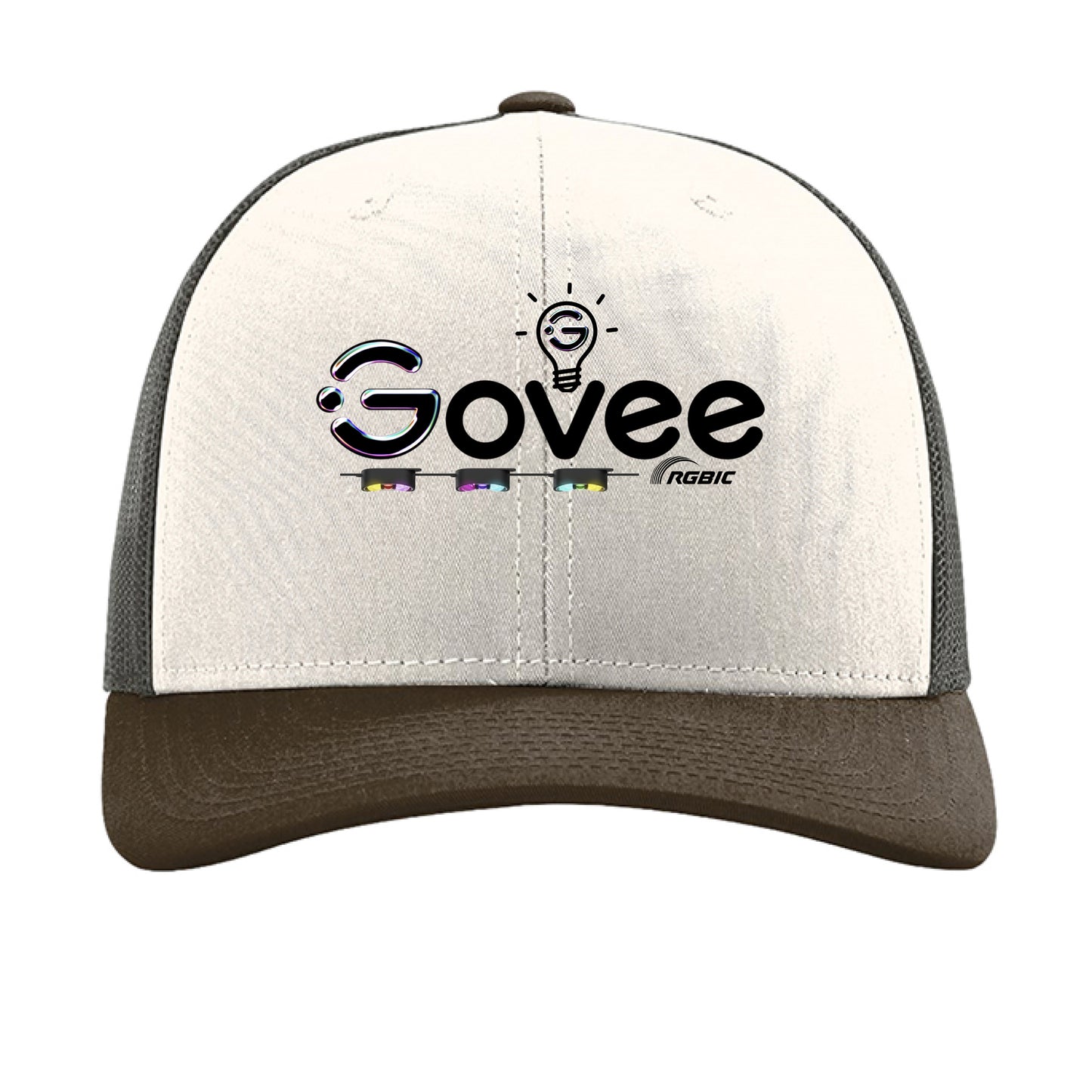 Cream/ Grey Brown/ Brown - FRONT