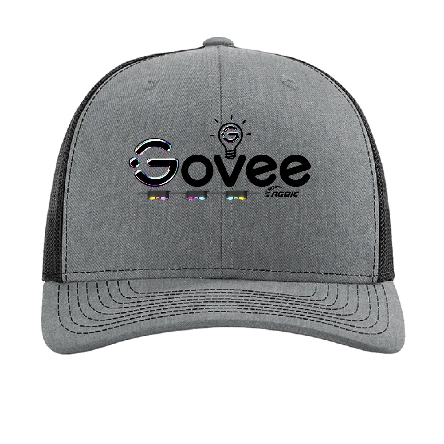 Heather Grey/ Black - FRONT