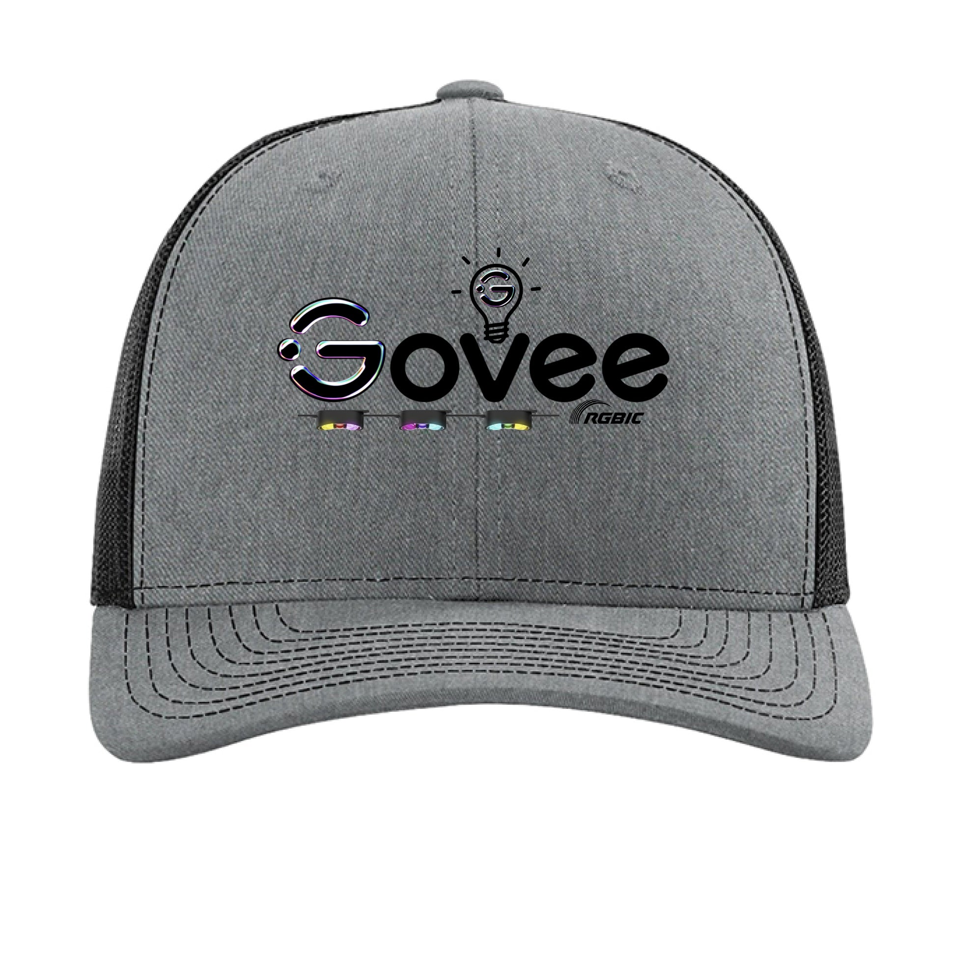 Heather Grey/ Black - FRONT