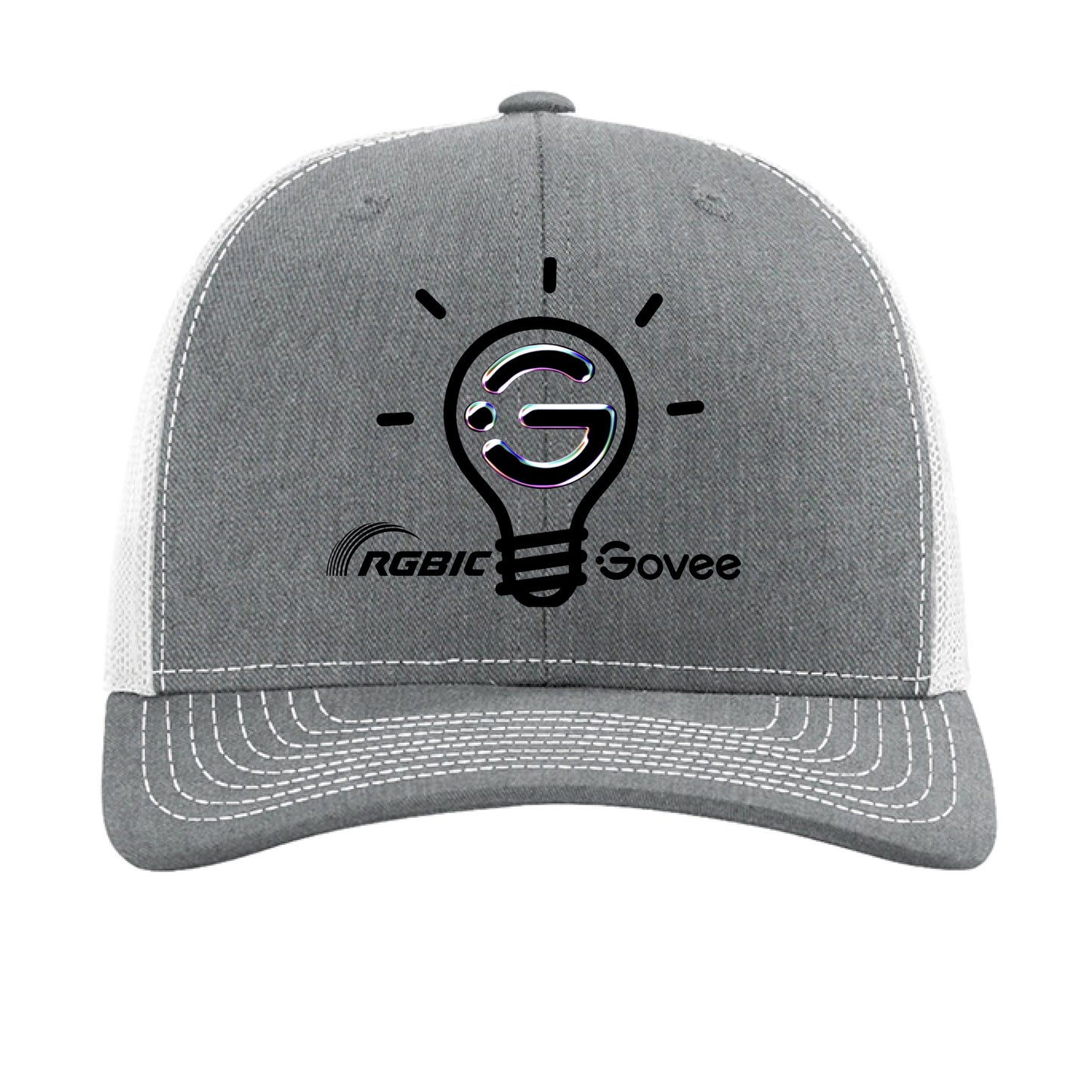 Heather Grey/ White - FRONT