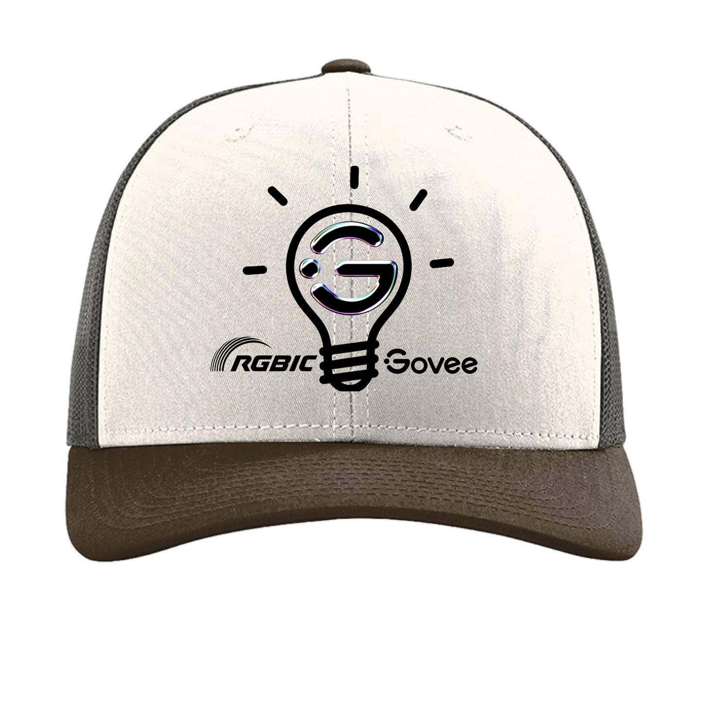 Cream/ Grey Brown/ Brown - FRONT