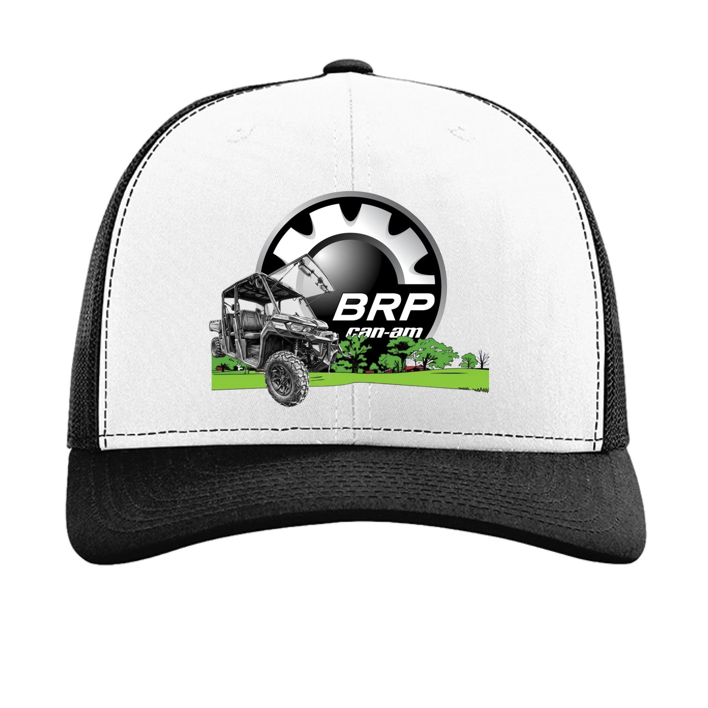 White/ Black - FRONT