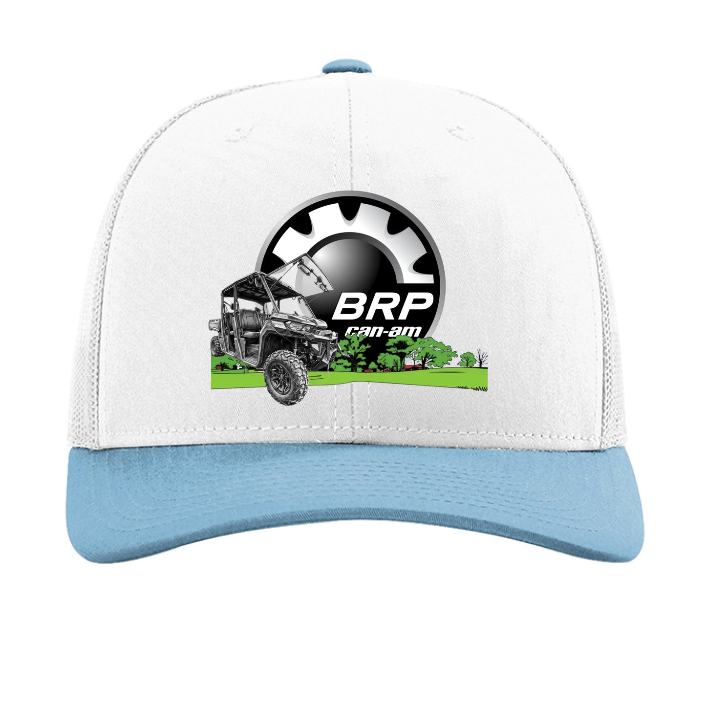 White/ White/ Columbia Blue - FRONT