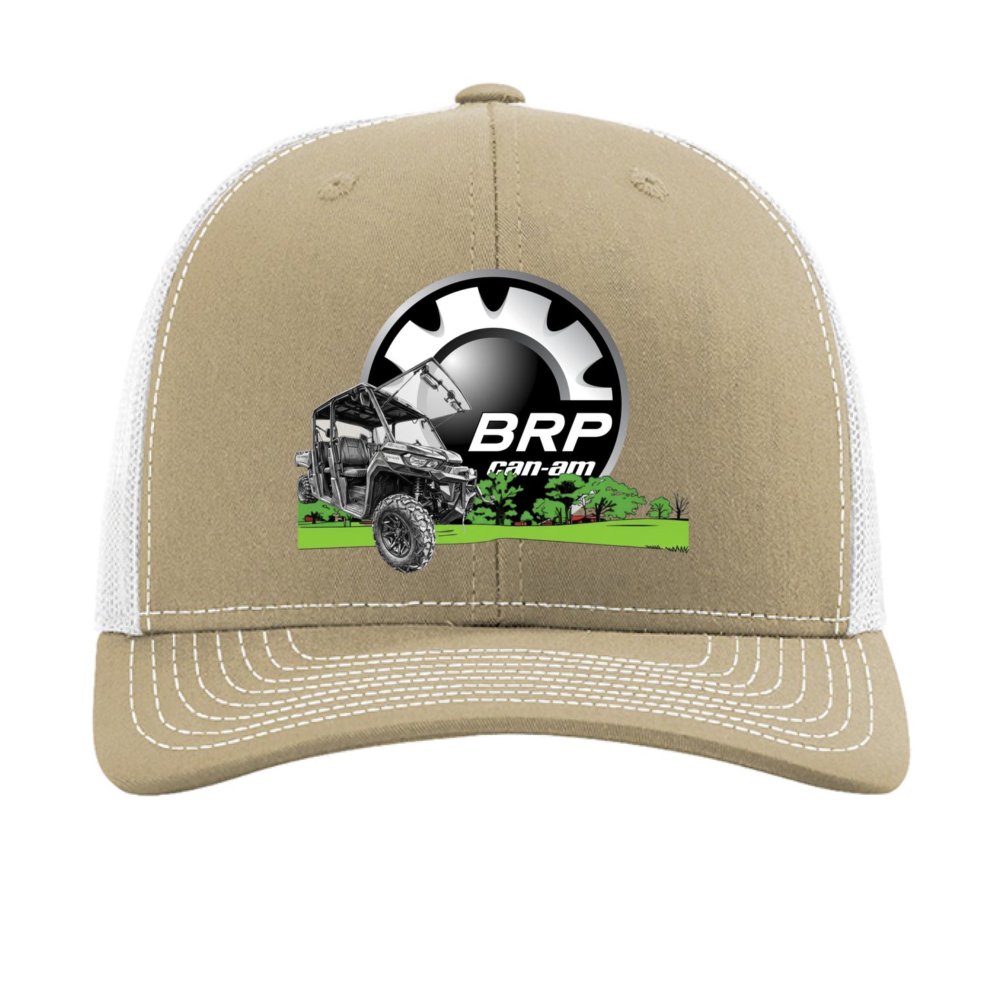 Khaki/ White - FRONT