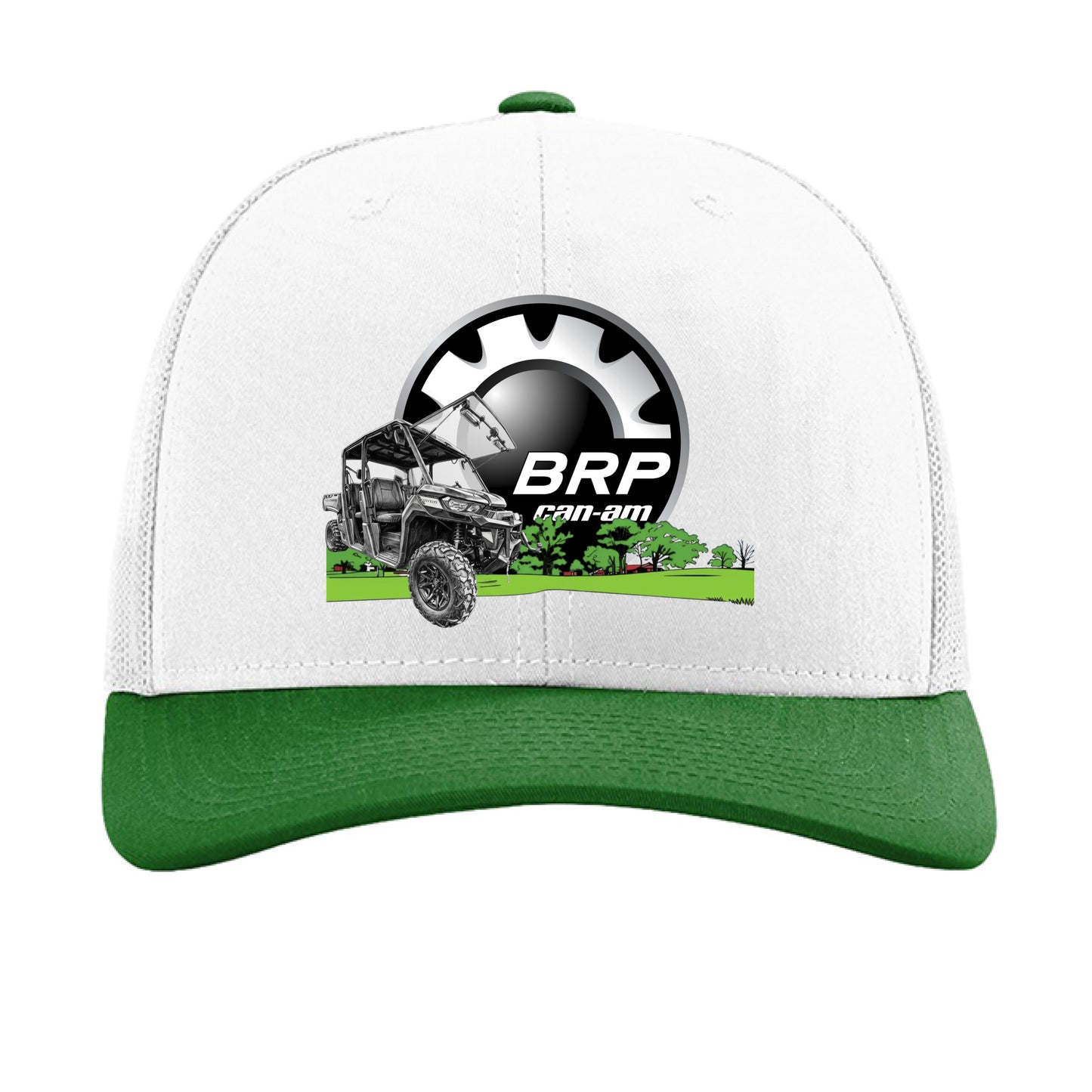 White/ White/ Kelly - FRONT