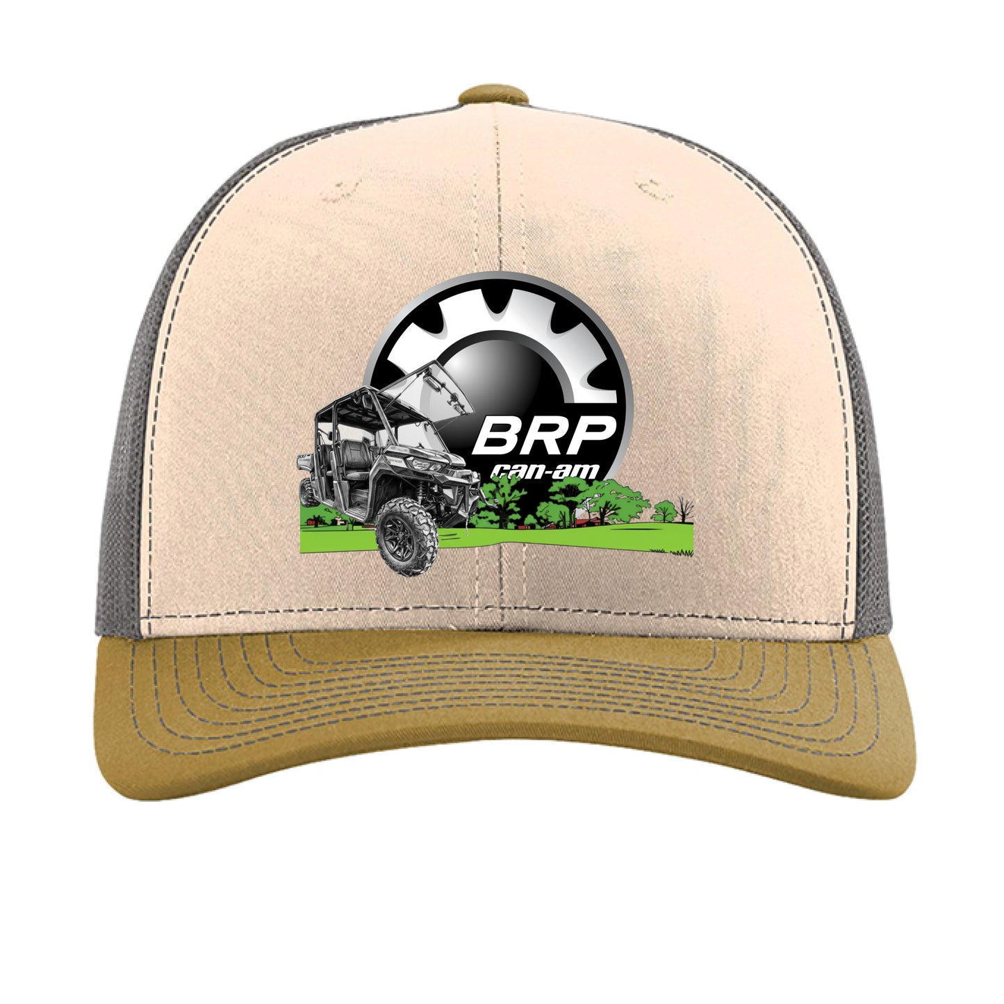 Mink Beige/ Charcoal/ Amber Gold - FRONT