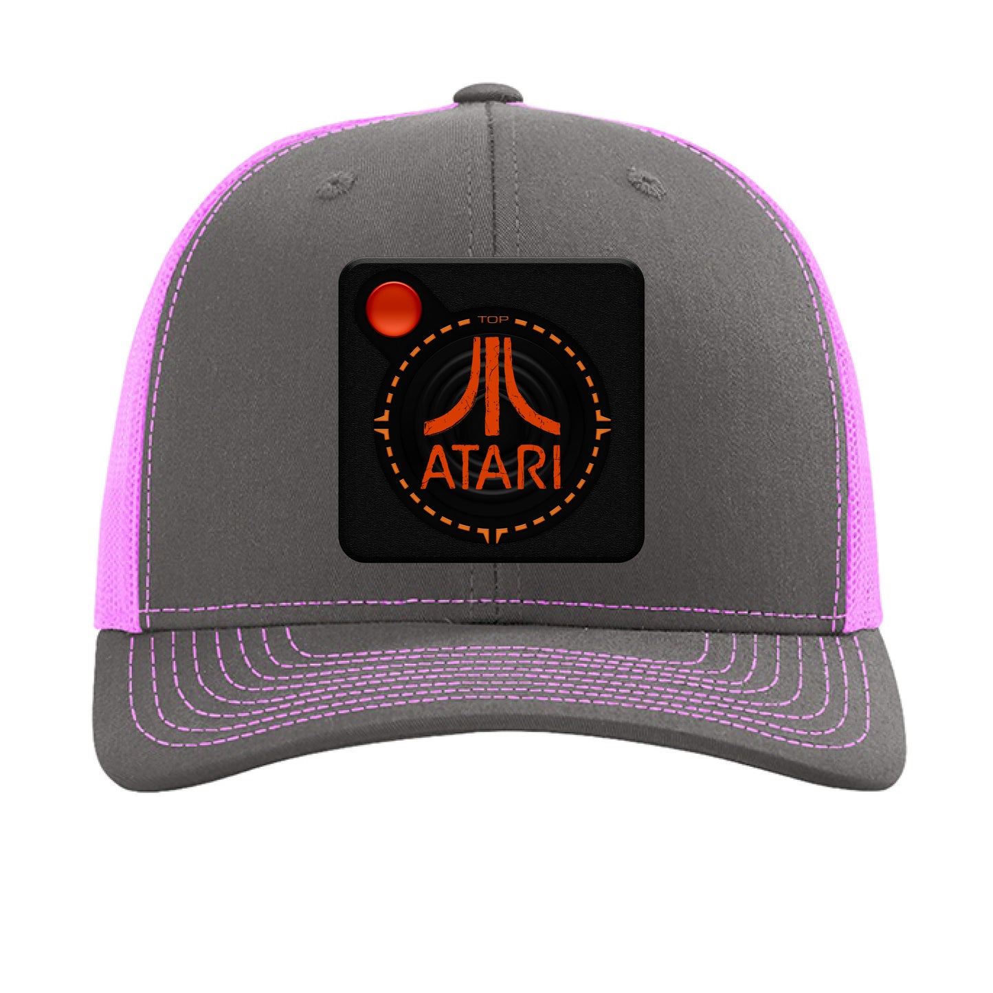 Charcoal/ Neon Pink - FRONT