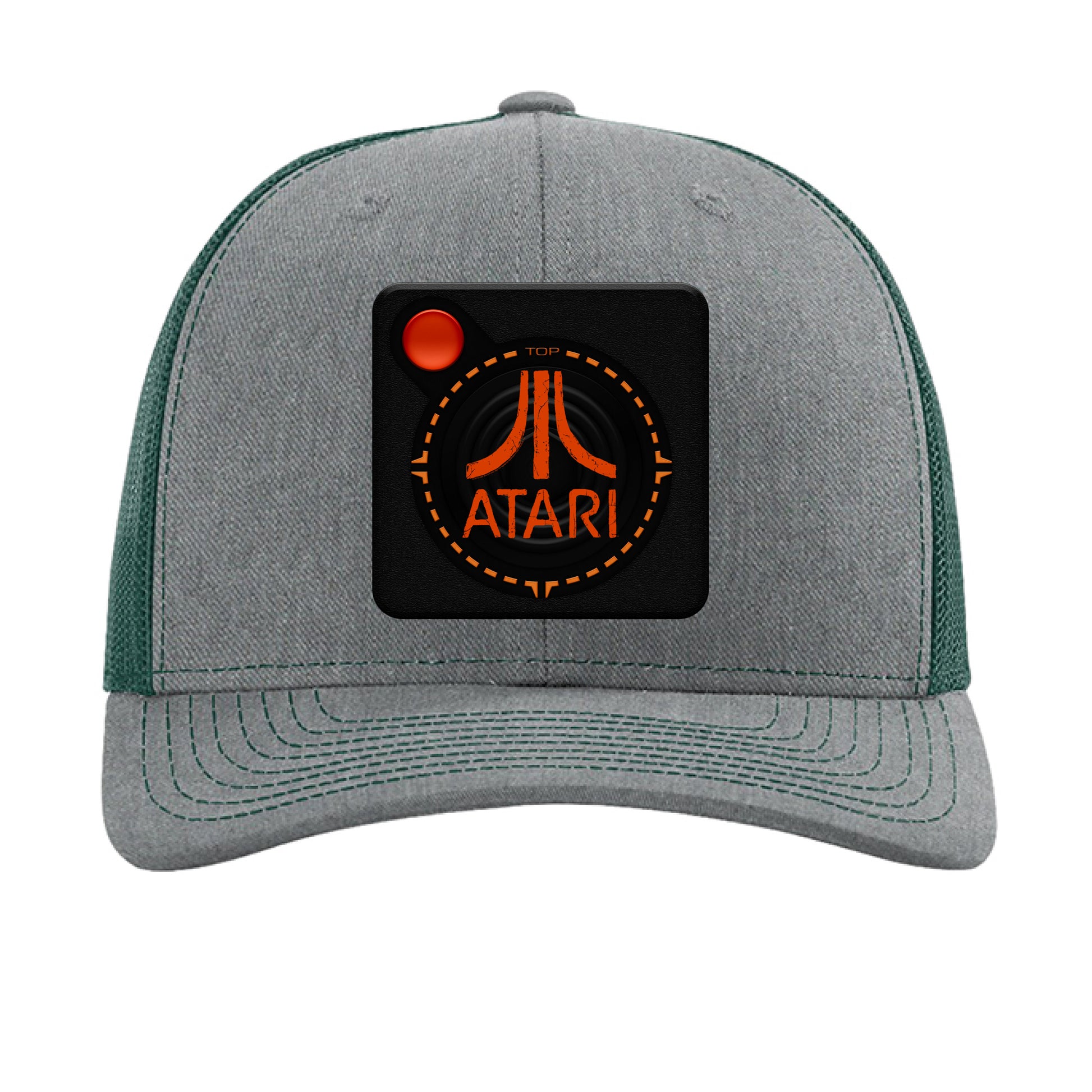 Heather Grey/ Dark Green - FRONT