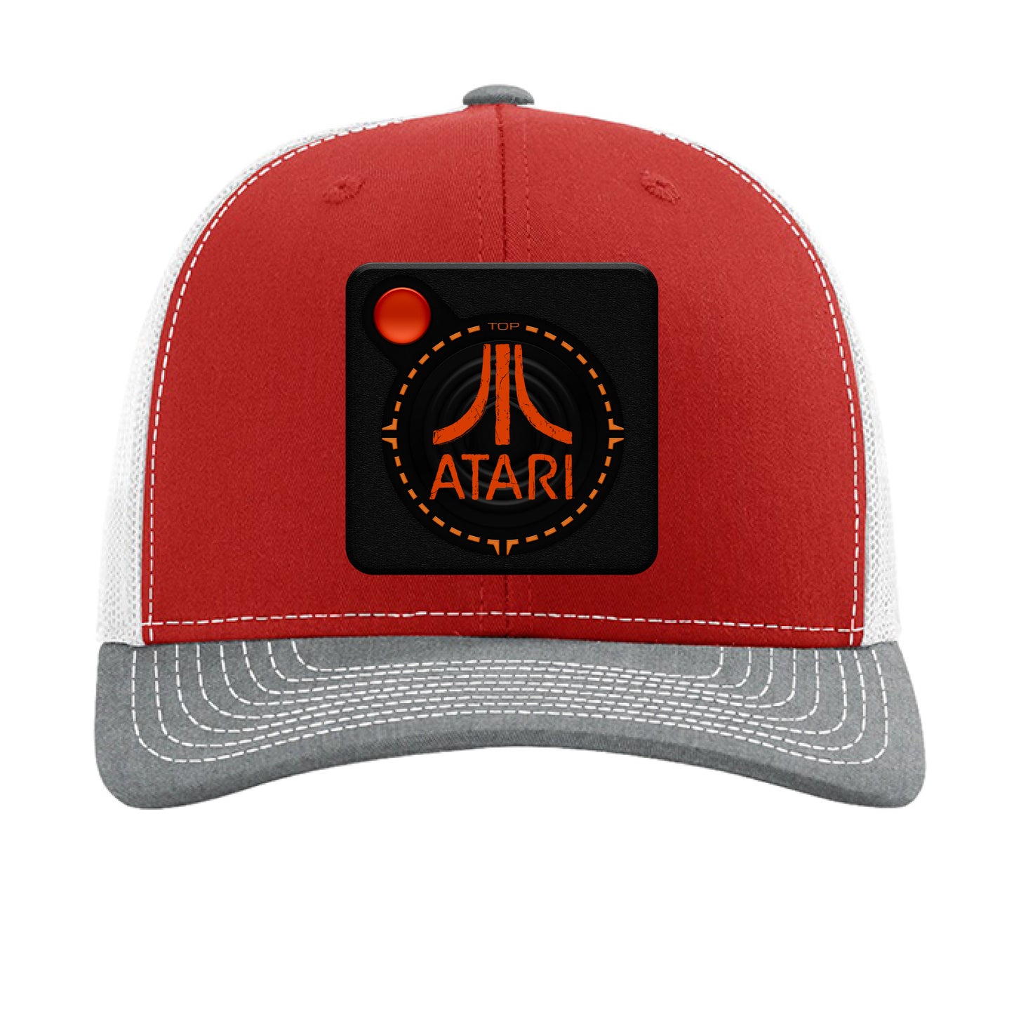 Red/ White/ Heather Grey - FRONT